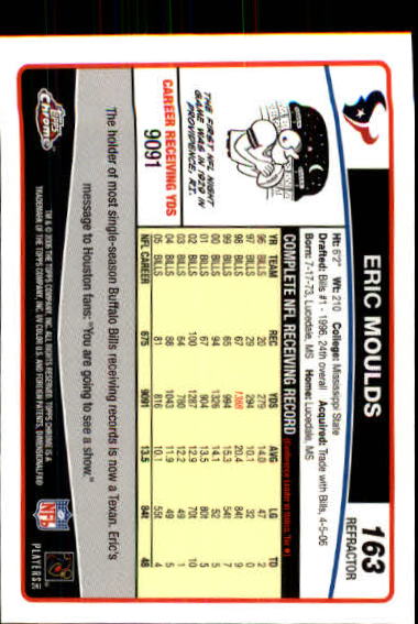 A0893- 2006 Topps Chrome FB Cards 251-275 +Inserts -You Pick- 15+ FREE US SHIP - Picture 107 of 317