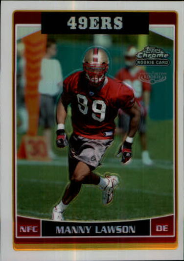 2006 Topps Chrome Refractors #177 Manny Lawson