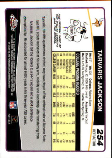 A0893- 2006 Topps Chrome FB Cards 251-275 +Inserts -You Pick- 15+ FREE US SHIP - Picture 276 of 317