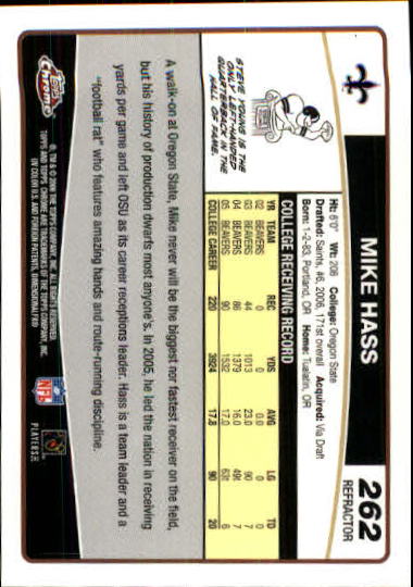 A0893- 2006 Topps Chrome FB Cards 251-275 +Inserts -You Pick- 15+ FREE US SHIP - Picture 280 of 317