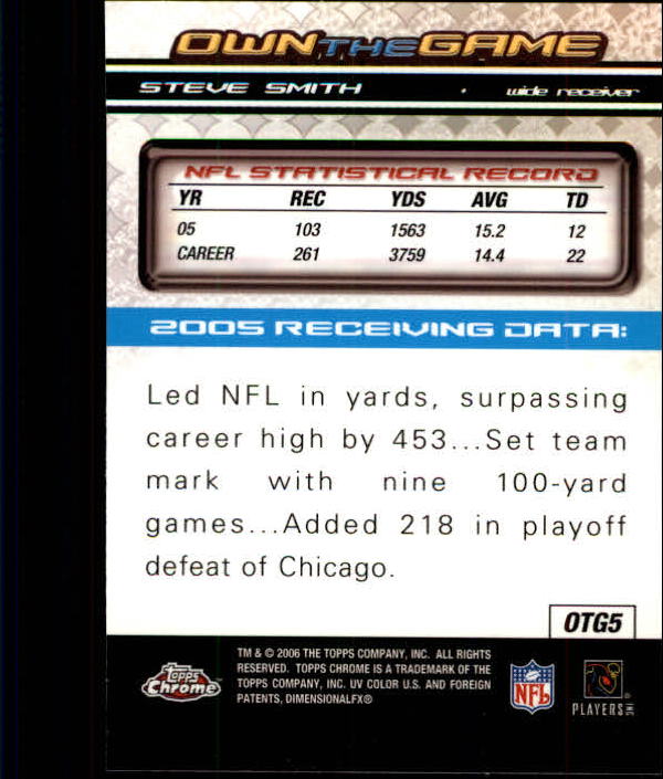 A0893- 2006 Topps Chrome FB Cards 251-275 +Inserts -You Pick- 15+ FREE US SHIP - Picture 45 of 317
