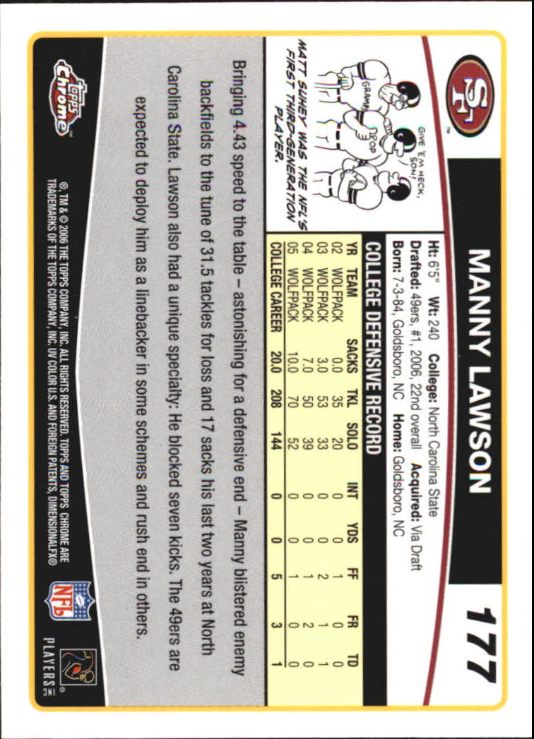 A0893- 2006 Topps Chrome FB Cards 251-275 +Inserts -You Pick- 15+ FREE US SHIP - Picture 221 of 317
