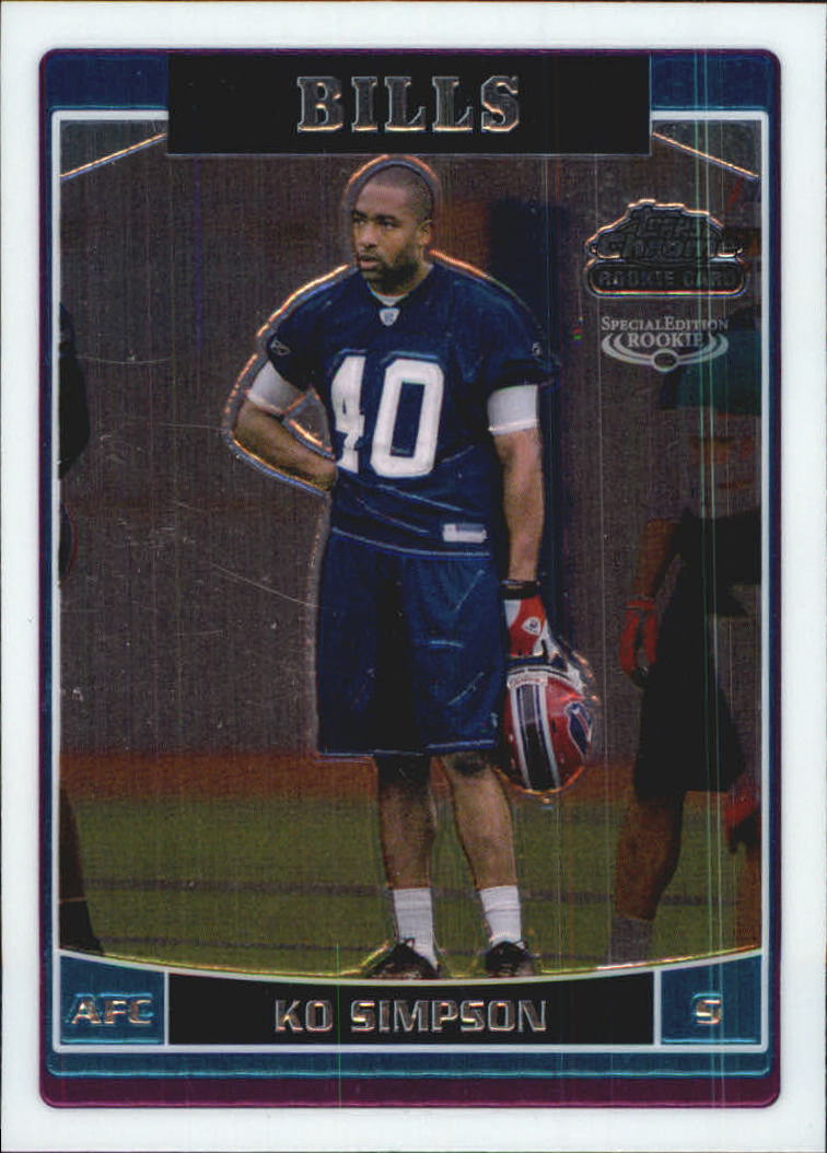 A0893- 2006 Topps Chrome FB Cards 251-275 +Inserts -You Pick- 15+ FREE US SHIP - Picture 234 of 317