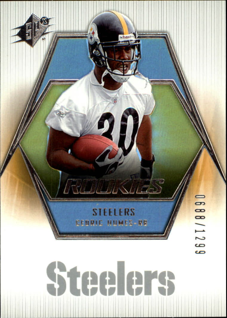2006 SPx #126 Cedric Humes RC
