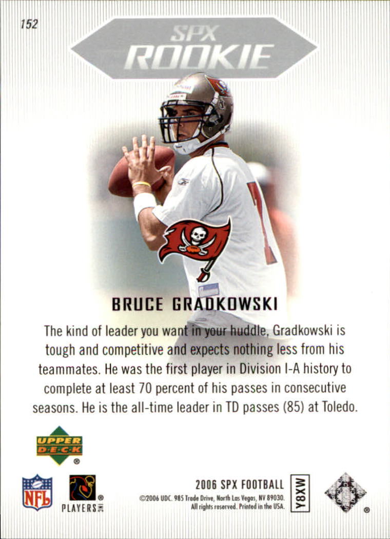 2006 SPx (Upper Deck) Football "Main Set" Cards #1 to #180 - Picture 221 of 231