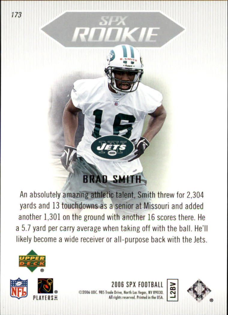 2006 SPx (Upper Deck) Football "Main Set" Cards #1 to #180 - Picture 229 of 231