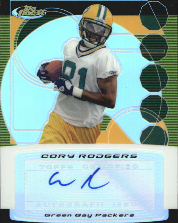2006 Finest Autographs Refractor #FACR Cory Rodgers C