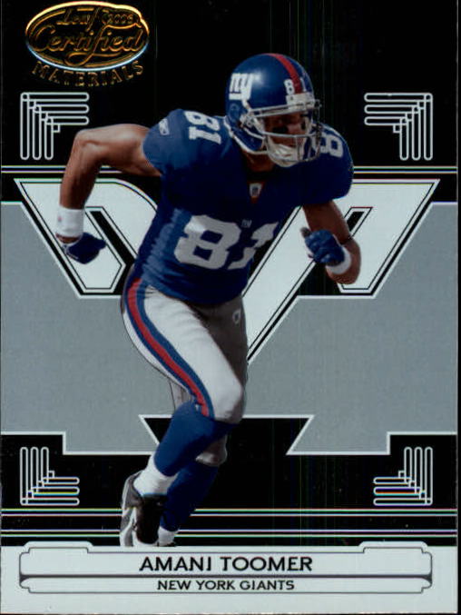 2006 Leaf Certified Materials #98 Amani Toomer