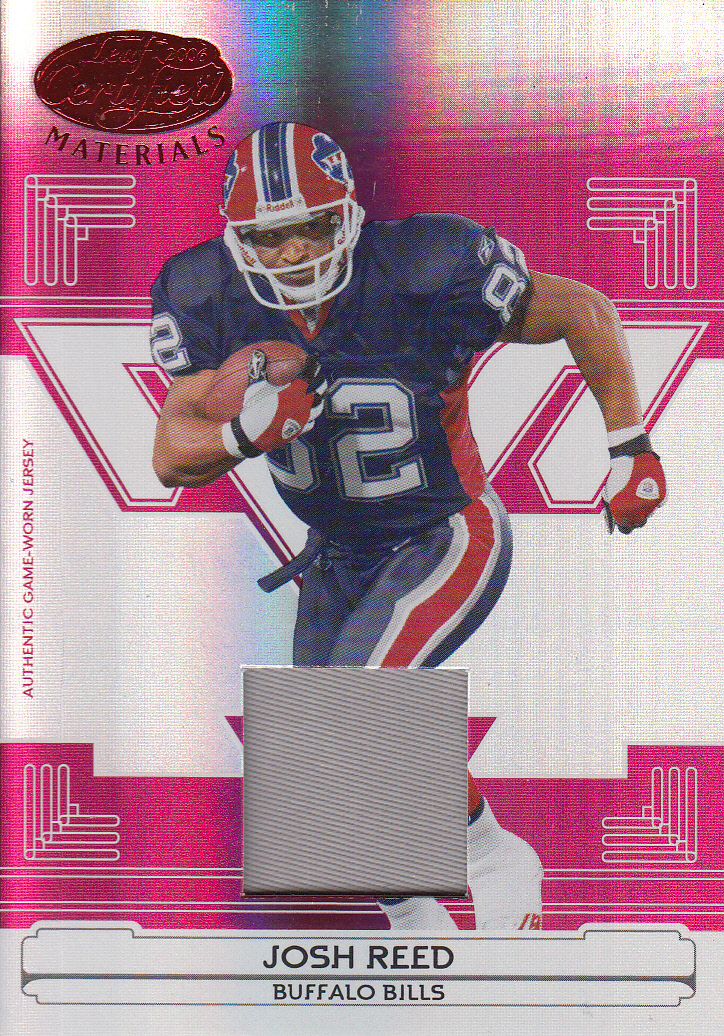 2006 Leaf Certified Materials Mirror Red Materials #17 Josh Reed