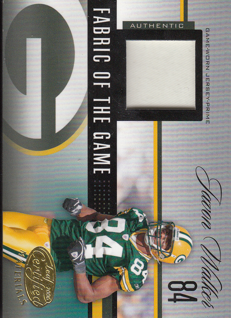 2006 Leaf Certified Materials Fabric of the Game Prime #102 Javon Walker