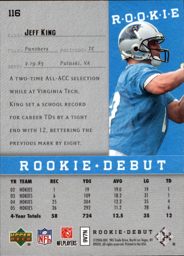A1866- 2006 Upper Deck Rookie Debut FB +Inserts -You Pick- 15+ FREE US SHIP - Picture 211 of 359