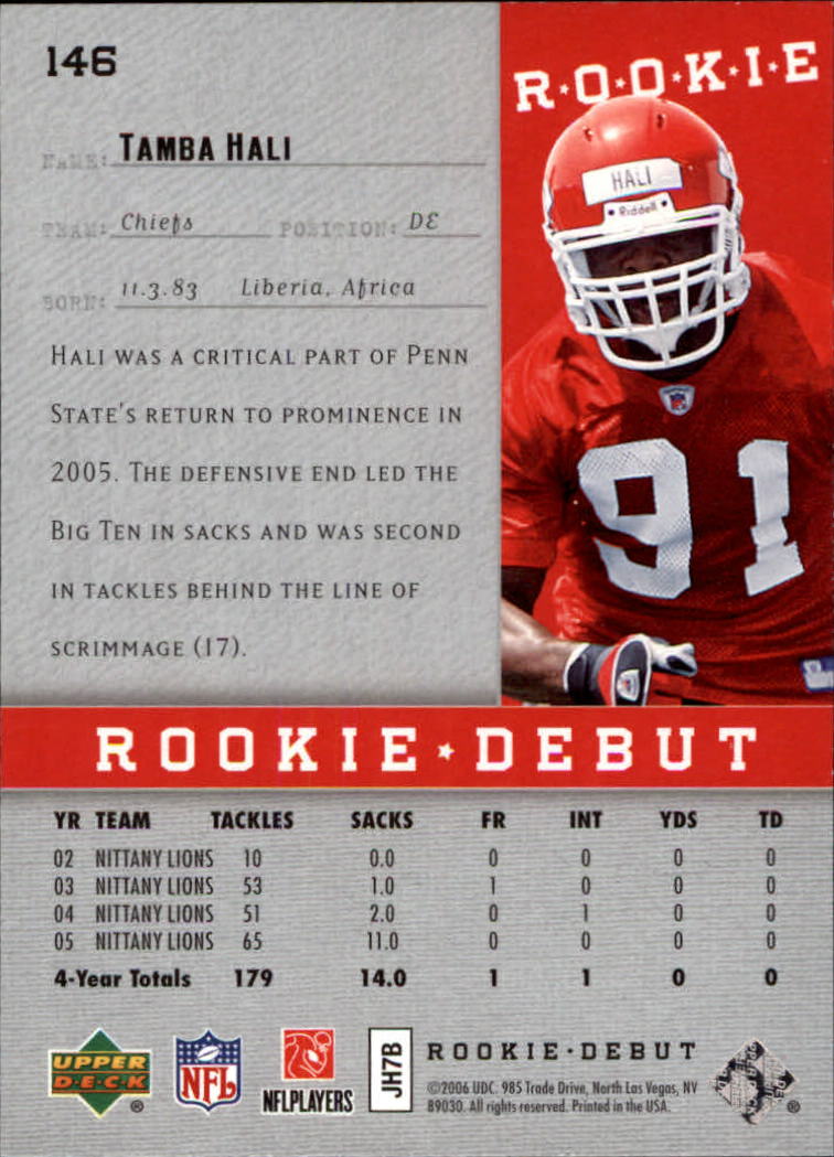 A1866- 2006 Upper Deck Rookie Debut FB +Inserts -You Pick- 15+ FREE US SHIP - Picture 243 of 359