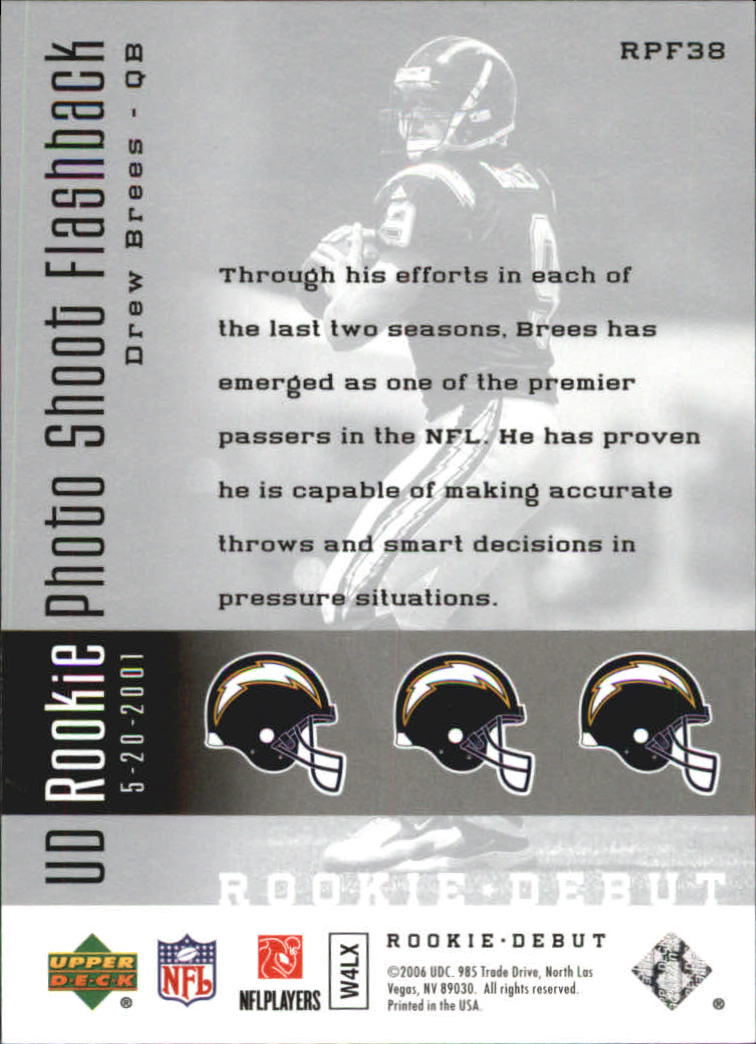 A1866- 2006 Upper Deck Rookie Debut FB +Inserts -You Pick- 15+ FREE US SHIP - Picture 349 of 359