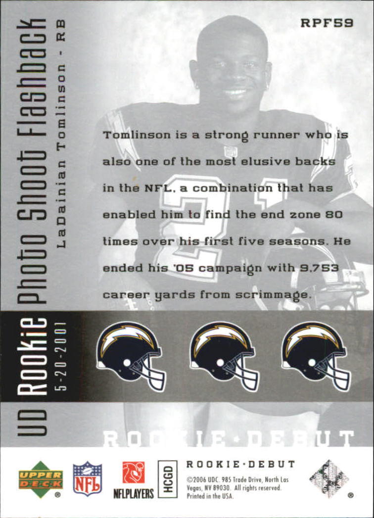 Buy LaDainian Tomlinson Cards Online  LaDainian Tomlinson Football Price  Guide - Beckett