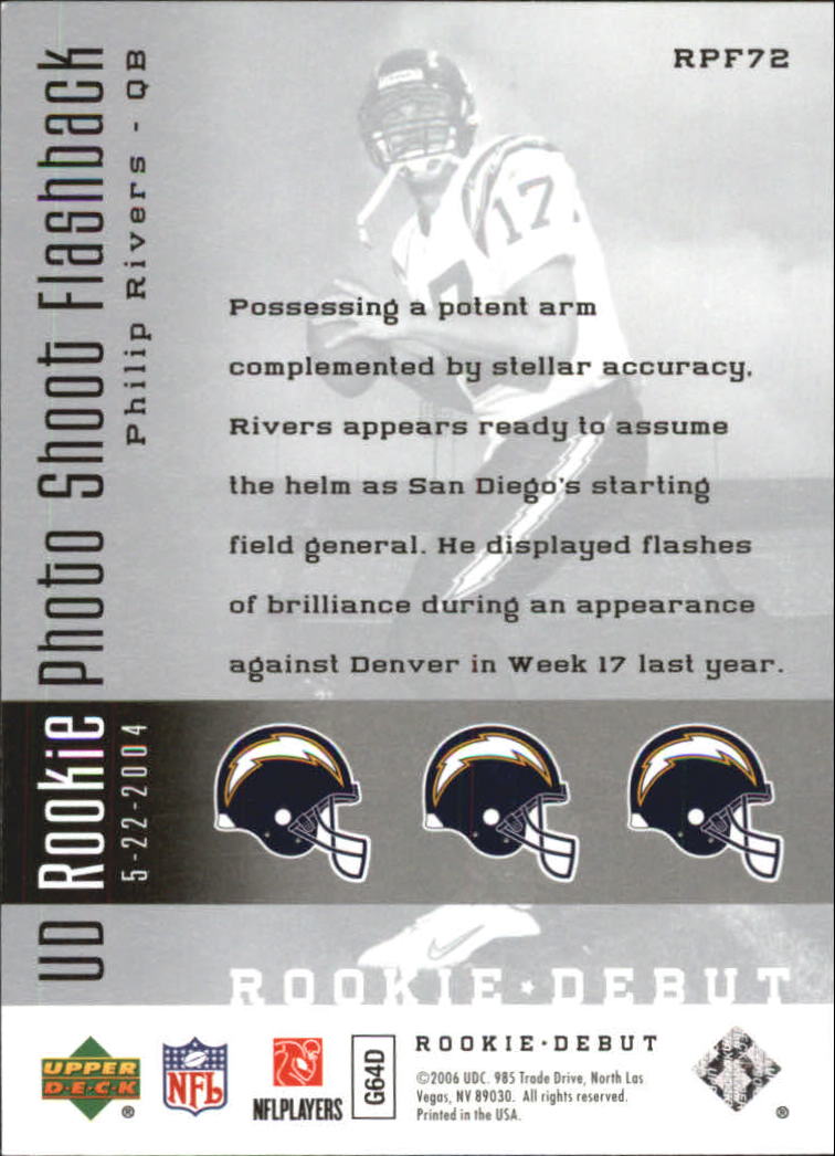 A1866- 2006 Upper Deck Rookie Debut FB +Inserts -You Pick- 15+ FREE US SHIP - Picture 357 of 359
