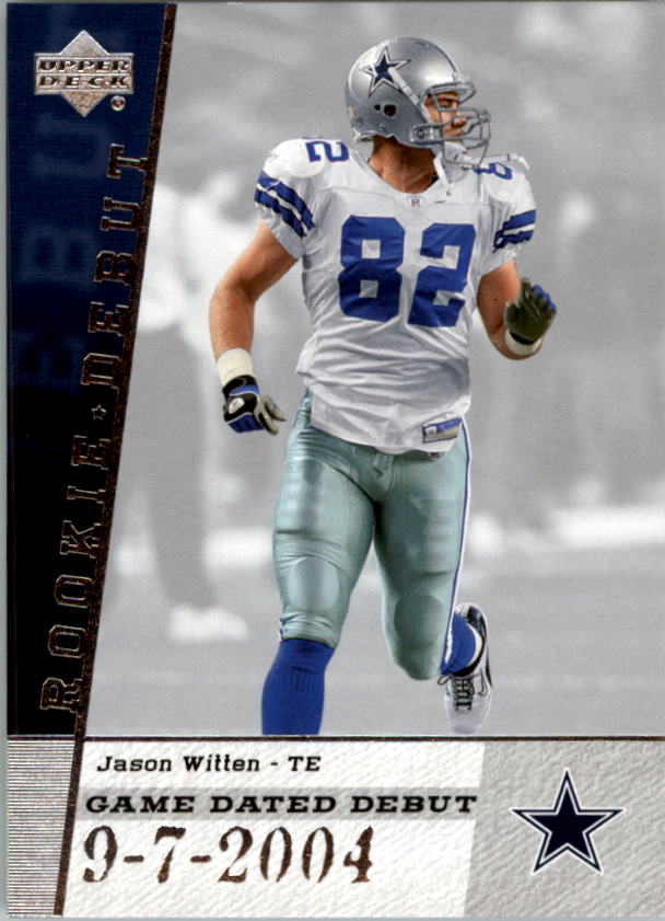 Jason Witten Signed Cowboys 35x43 Custom Framed Jersey (Beckett