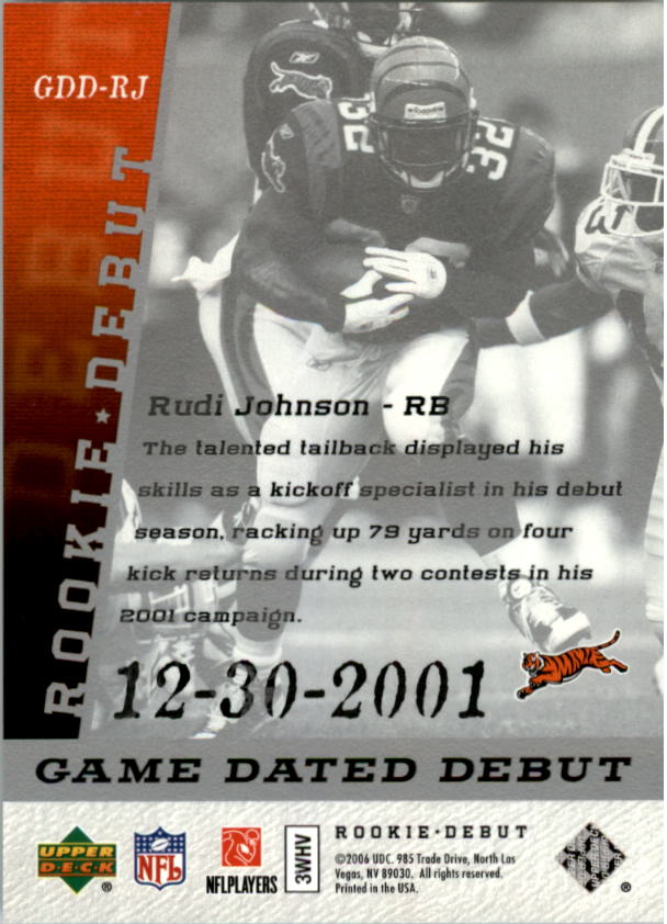 A1866- 2006 Upper Deck Rookie Debut FB +Inserts -You Pick- 15+ FREE US SHIP - Picture 333 of 359