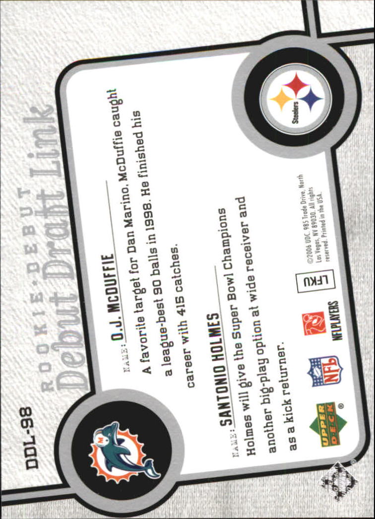 A1866- 2006 Upper Deck Rookie Debut FB +Inserts -You Pick- 15+ FREE US SHIP - Picture 315 of 359