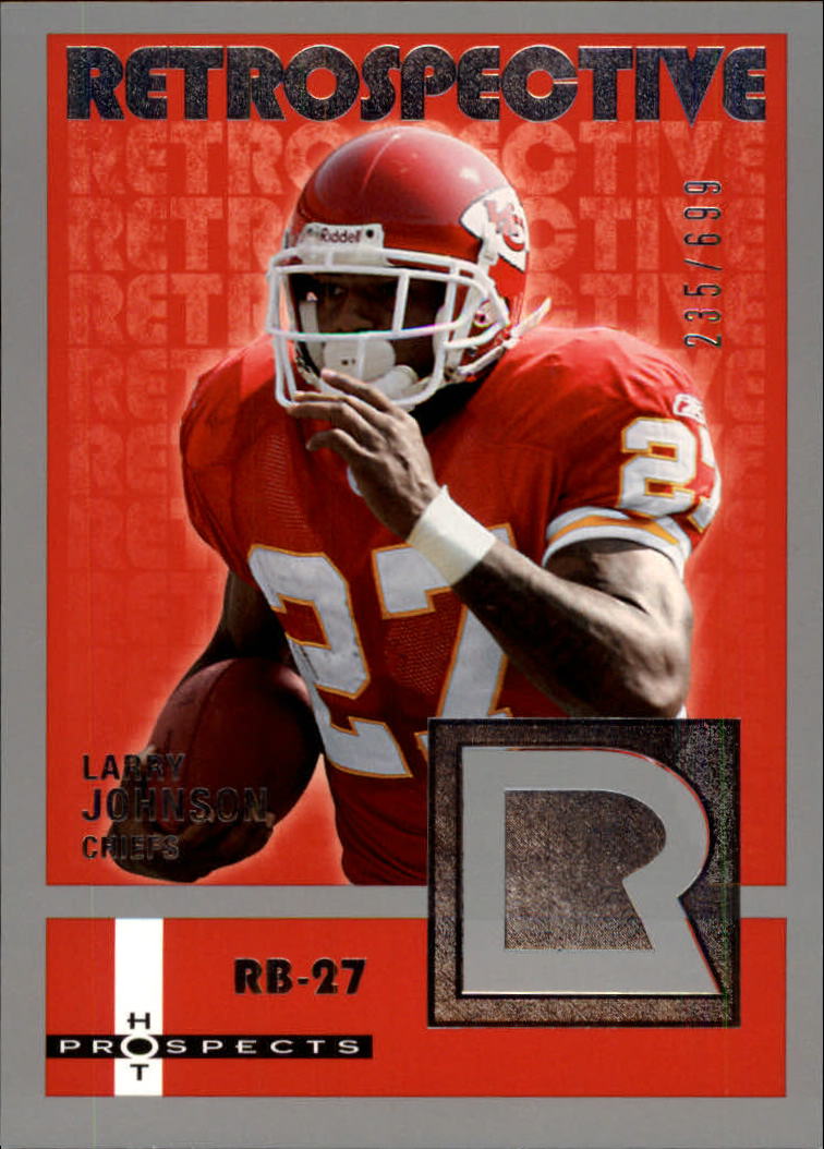 2006 Hot Prospects Retrospective #RELJ Larry Johnson