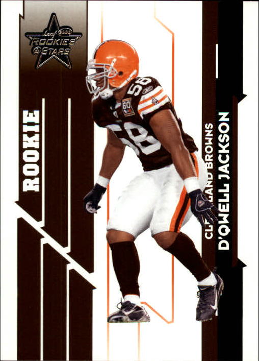 2006 Leaf Rookies and Stars #106 D'Qwell Jackson RC