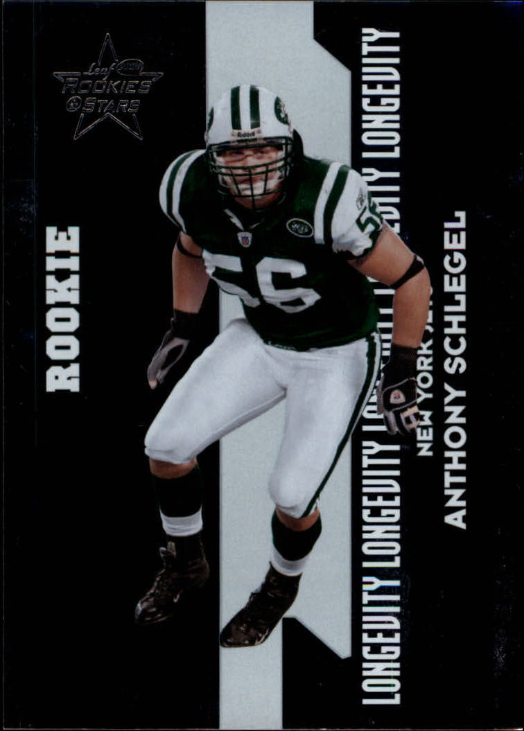 2006 Leaf Rookies and Stars Longevity Silver Parallel #138 Anthony Schlegel