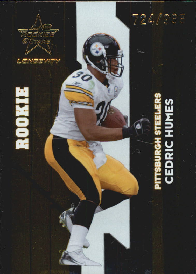 2006 R&S Longevity Target Football Card 151 Cedric Humes