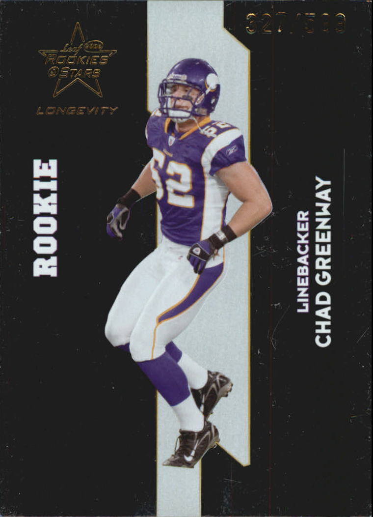 2006 R&S Longevity Target Football Card 248 Chad Greenway