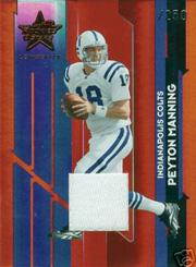 2006 Leaf Rookies and Stars Longevity Target Materials Ruby #48 Peyton Manning/250