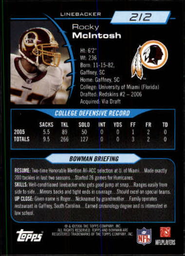 A1971- 2006 Bowman Football Cards 201-275 +Inserts -You Pick- 15+ FREE US SHIP - Picture 23 of 348