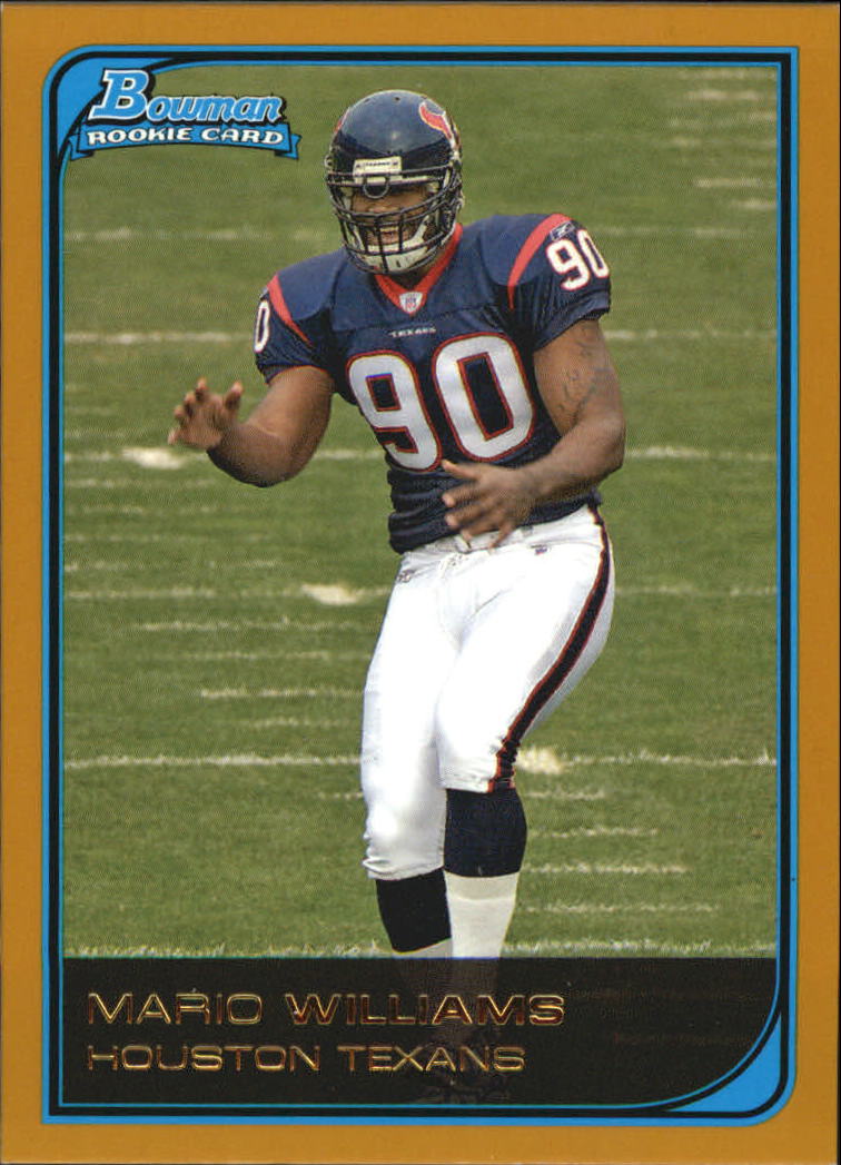 2006 Bowman Gold #118 Mario Williams