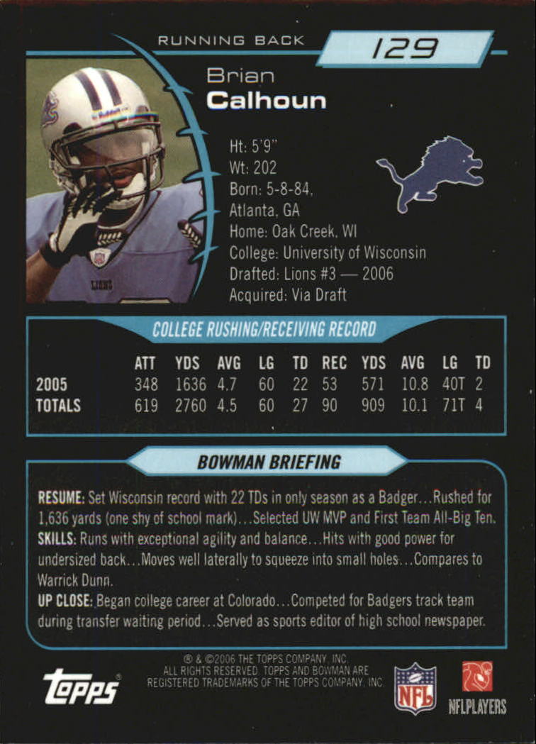 A1971- 2006 Bowman Football Cards 201-275 +Inserts -You Pick- 15+ FREE US SHIP - Picture 344 of 348