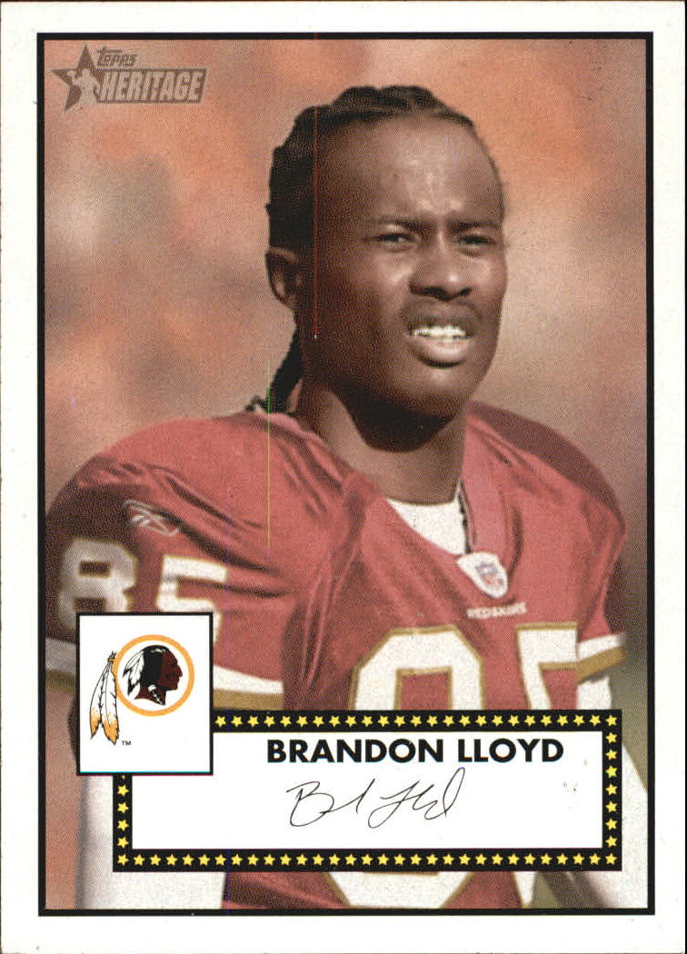 2006 Topps Heritage #71 Brandon Lloyd SP