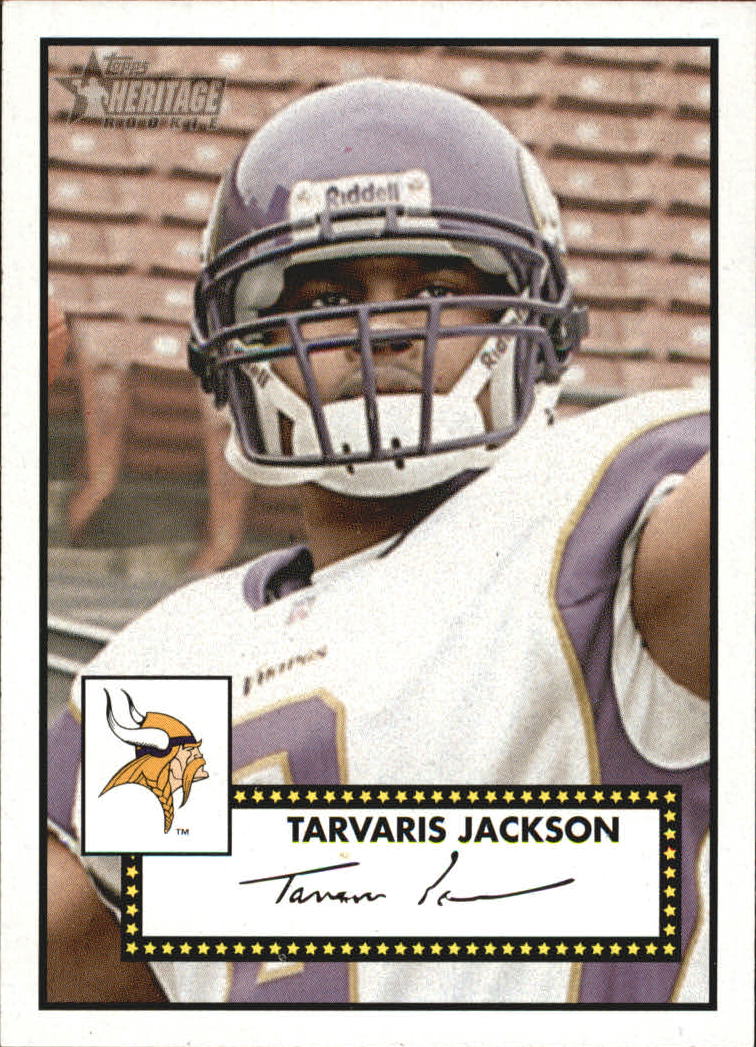 2006 Topps Heritage #86 Tarvaris Jackson SP RC