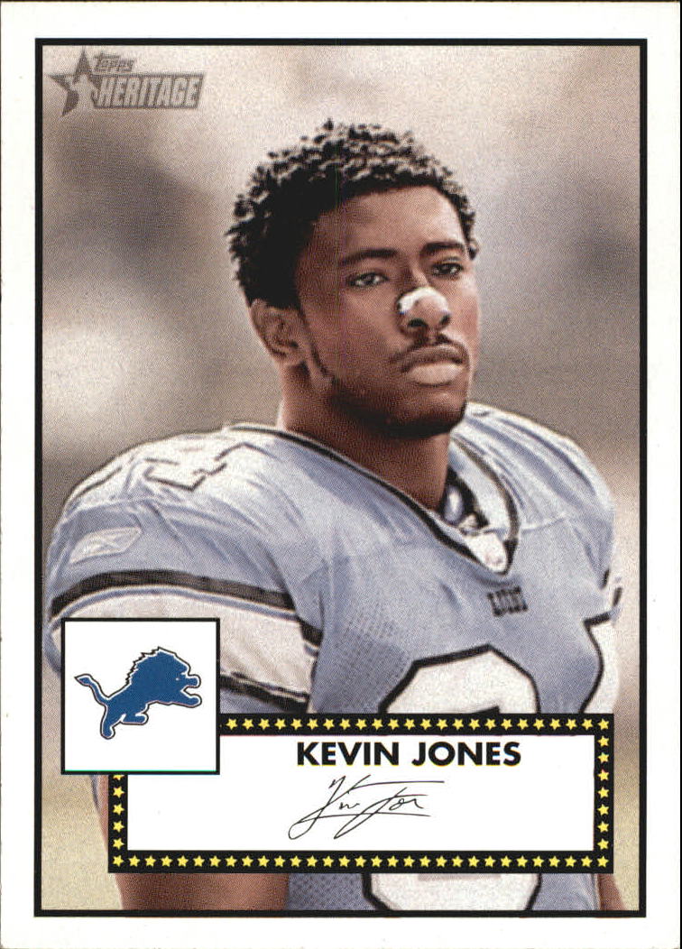 2006 Topps Heritage #123 Kevin Jones SP
