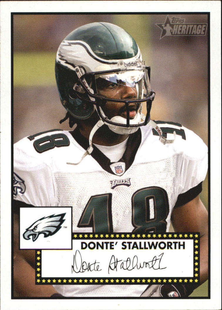 2006 Topps Heritage #138 Donte Stallworth