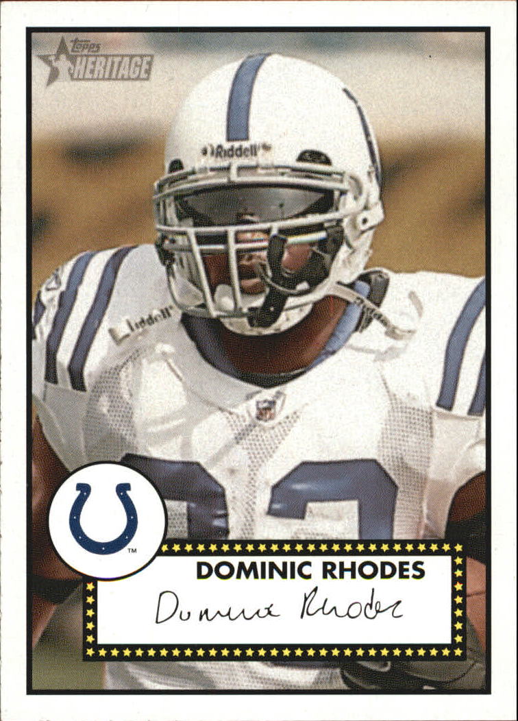 A0751- 2006 Topps Heritage FB #s 1-200 +Rookies -You Pick- 15+ FREE US SHIP - Picture 120 of 375