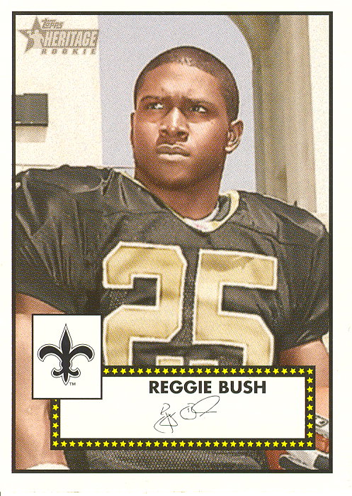 2006 Topps Heritage #312 Reggie Bush SP RC