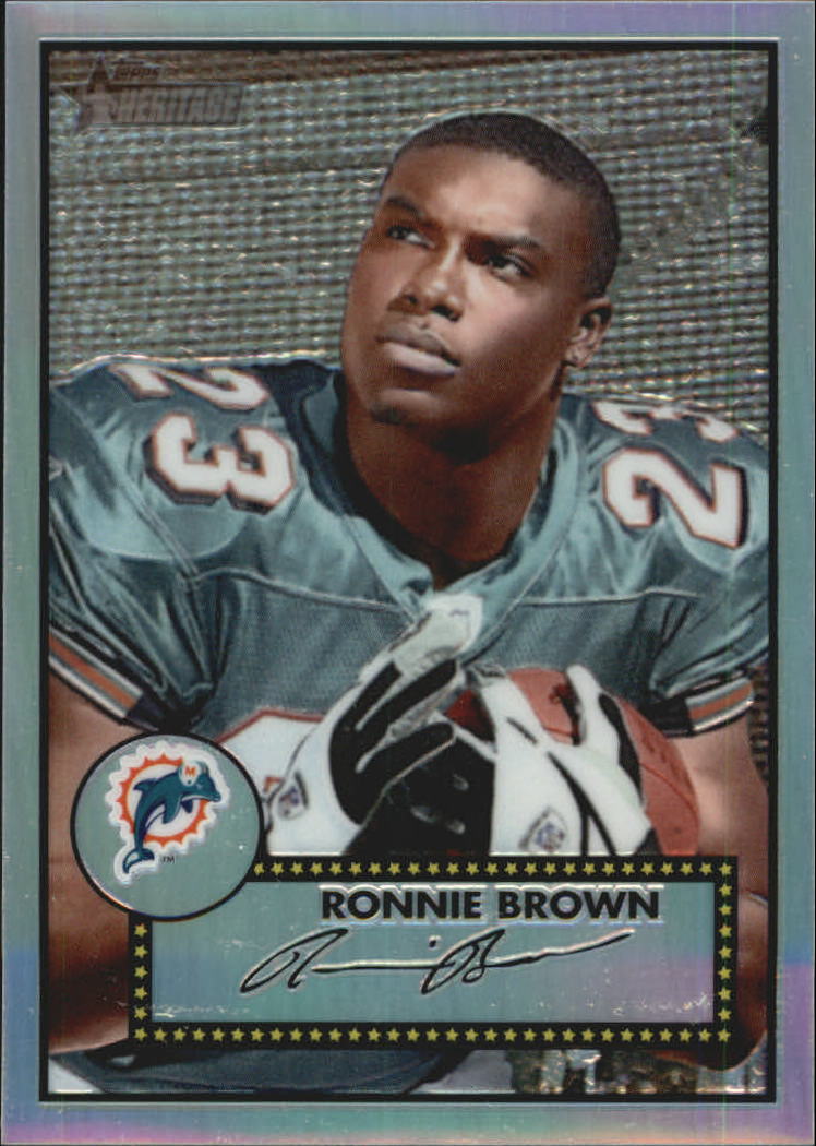 2006 Topps Heritage Chrome Refractors #THC46 Ronnie Brown