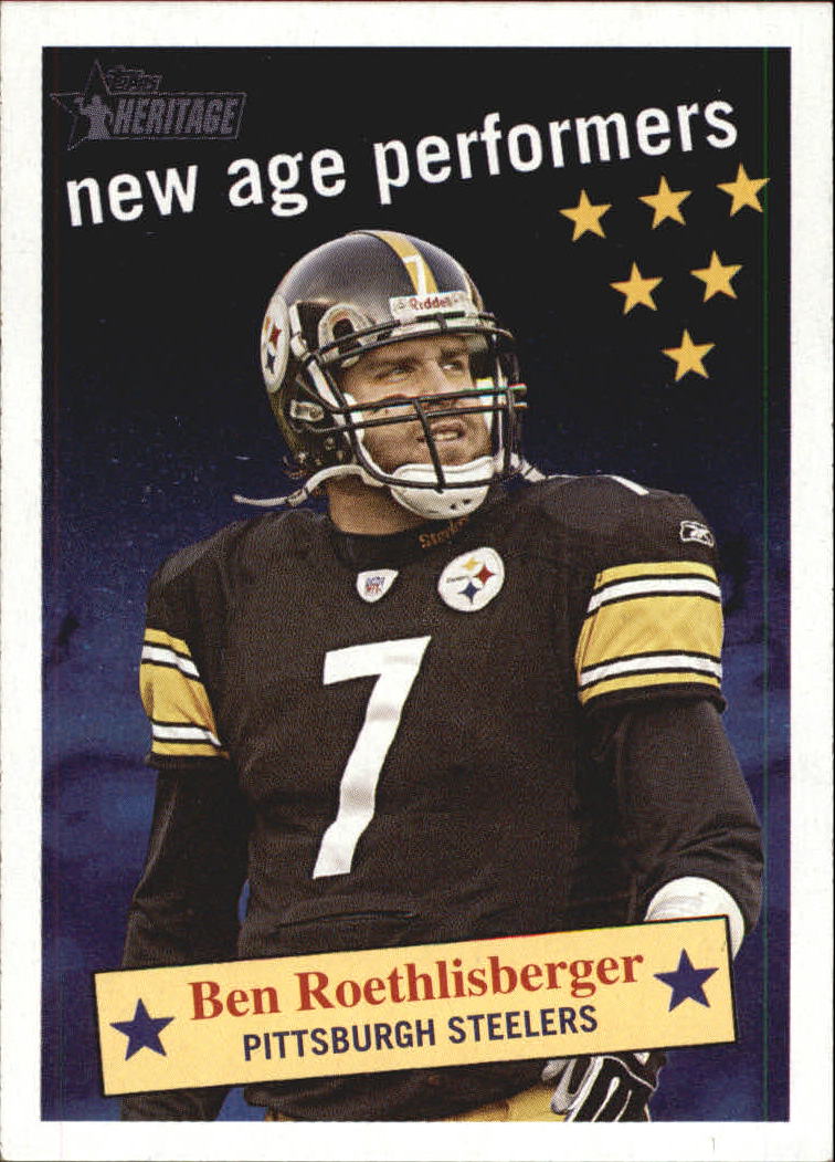 2006 Topps Heritage New Age Performers #NAP12 Ben Roethlisberger