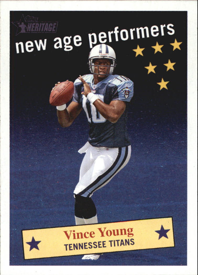 2006 Topps Heritage New Age Performers #NAP15 Vince Young