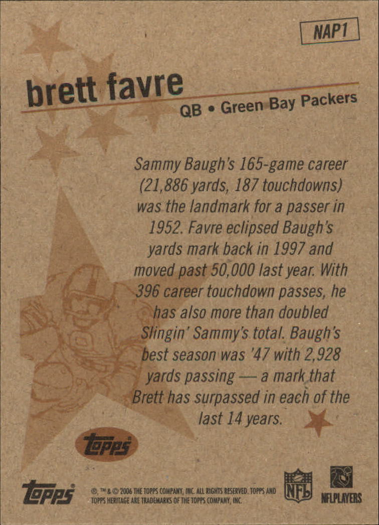 A0751- 2006 Topps Heritage Fb Verschieden Einsatz Karten -du Pick- 15 + Gratis - Bild 294 von 300