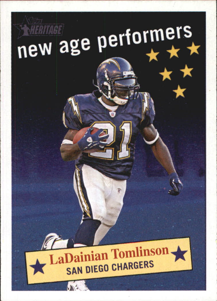 2006 Topps Heritage New Age Performers #NAP7 LaDainian Tomlinson