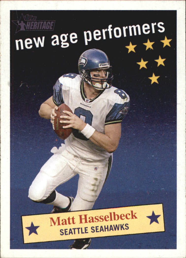 2006 Topps Heritage New Age Performers #NAP9 Matt Hasselbeck