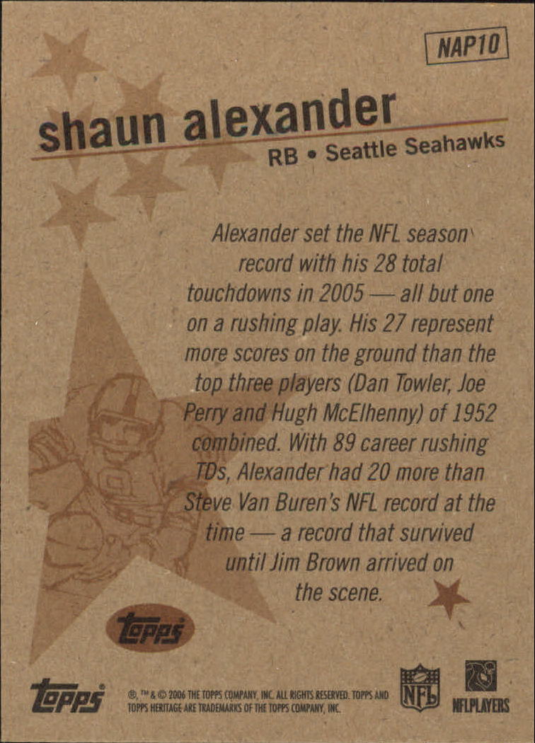 A0751- 2006 Topps Heritage Fb Verschieden Einsatz Karten -du Pick- 15 + Gratis - Bild 195 von 300