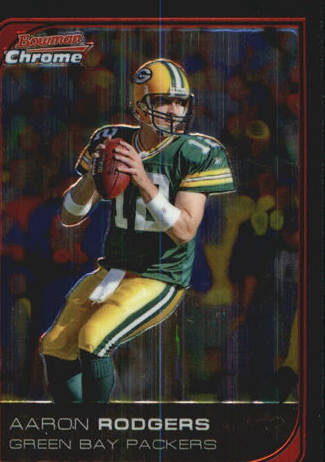 2006 Bowman Chrome #201 Aaron Rodgers