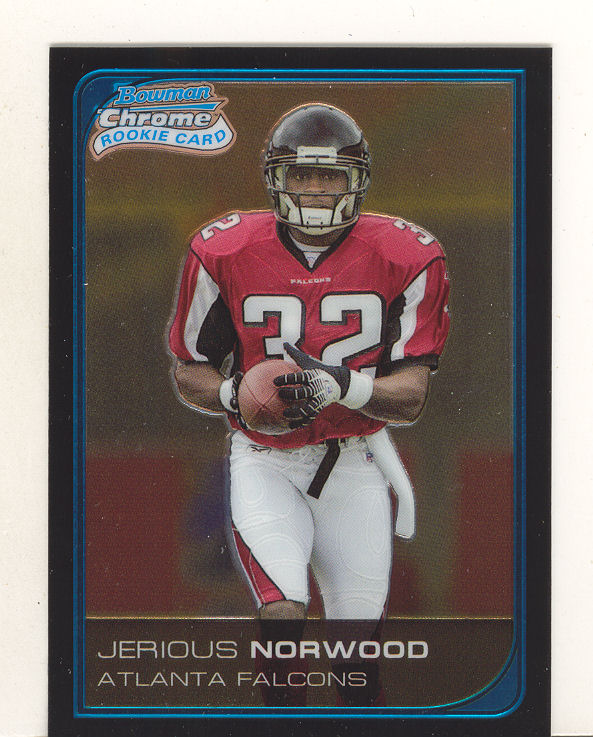 2006 Bowman Chrome #256 Jerious Norwood RC