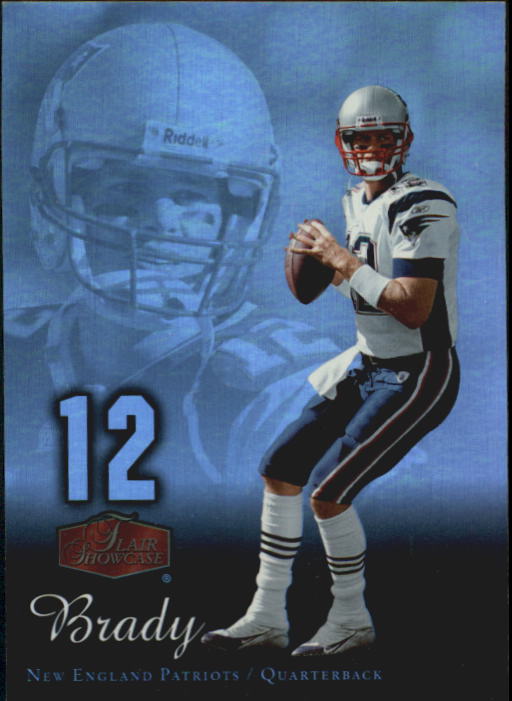 2006 Flair Showcase #57 Tom Brady