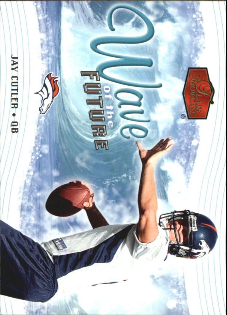 2006 Flair Showcase Wave of the Future #WOTF9 Jay Cutler