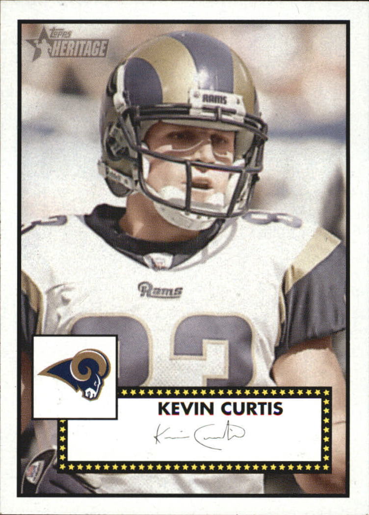 2006 Topps Heritage Black Backs #58 Kevin Curtis