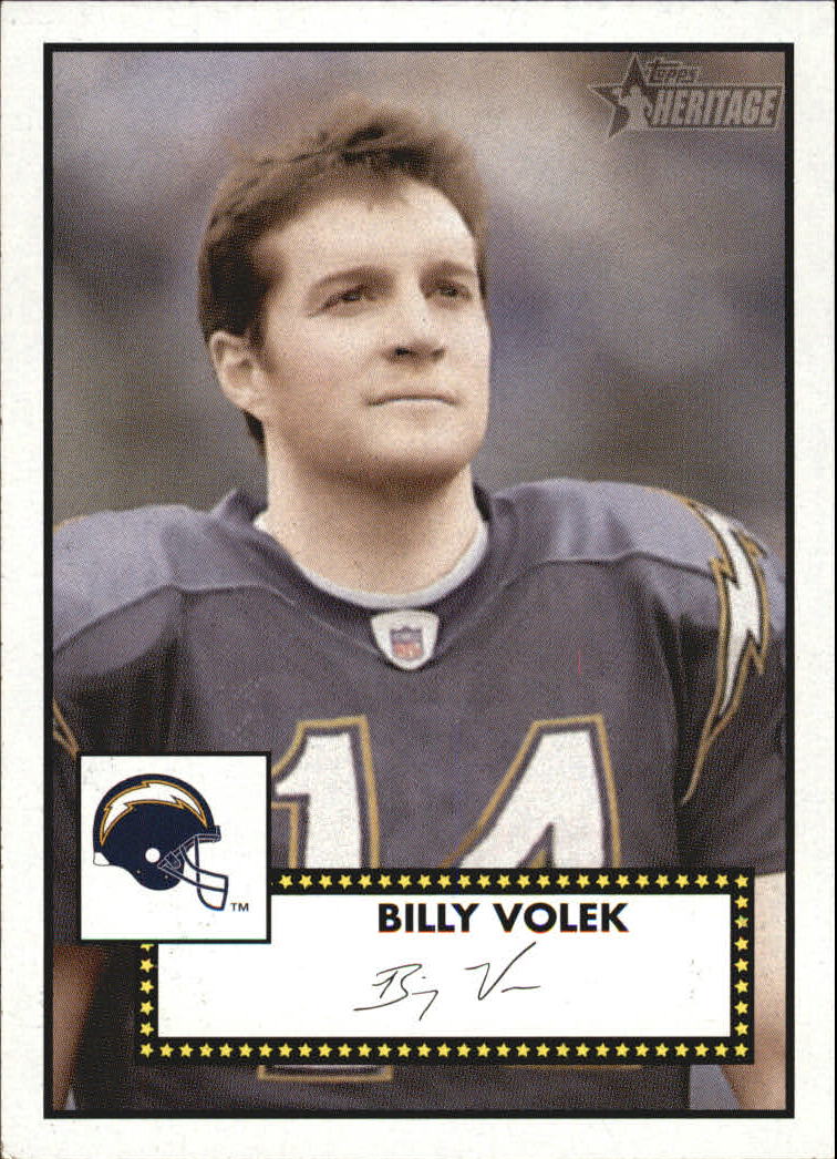 2006 Topps Heritage Black Backs #79 Billy Volek